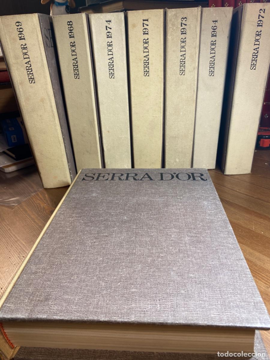 Coleccionismo de Revistas y Peri&oacute;dicos: REVISTA SERRA D'OR ANY 1977 ENQUADERNAT (12 REVISTES). MIR&Oacute; A LA RAMBLA, ESTATUT MAIG 77