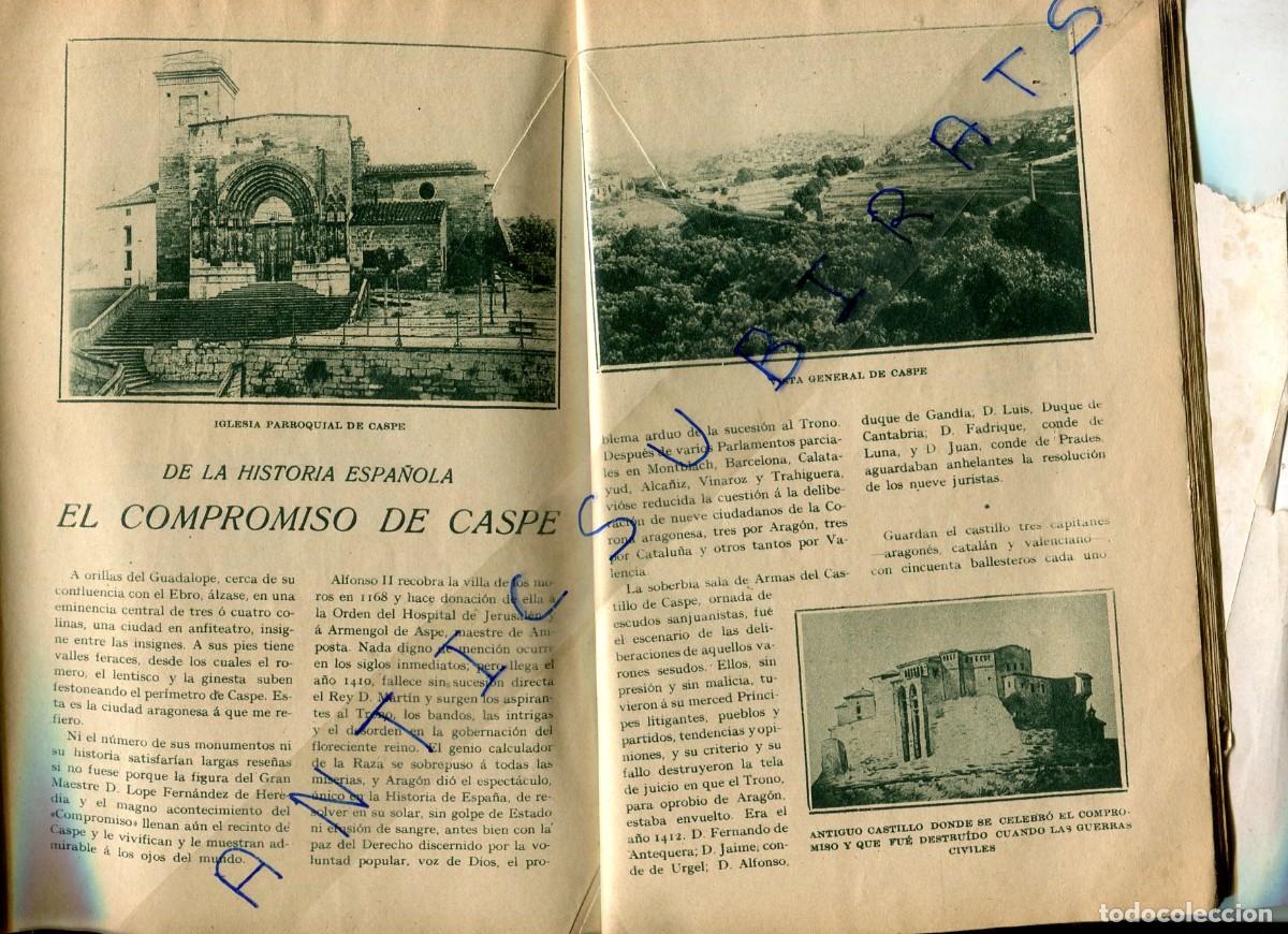 Coleccionismo de Revistas y Peri&oacute;dicos: REVISTA A&Ntilde;O EL COMPROMISO DE CASPE MARK TWAIN ILUSTRADOR BON NUESTRA SE&Ntilde;ORA DE LA ALMUDENA
