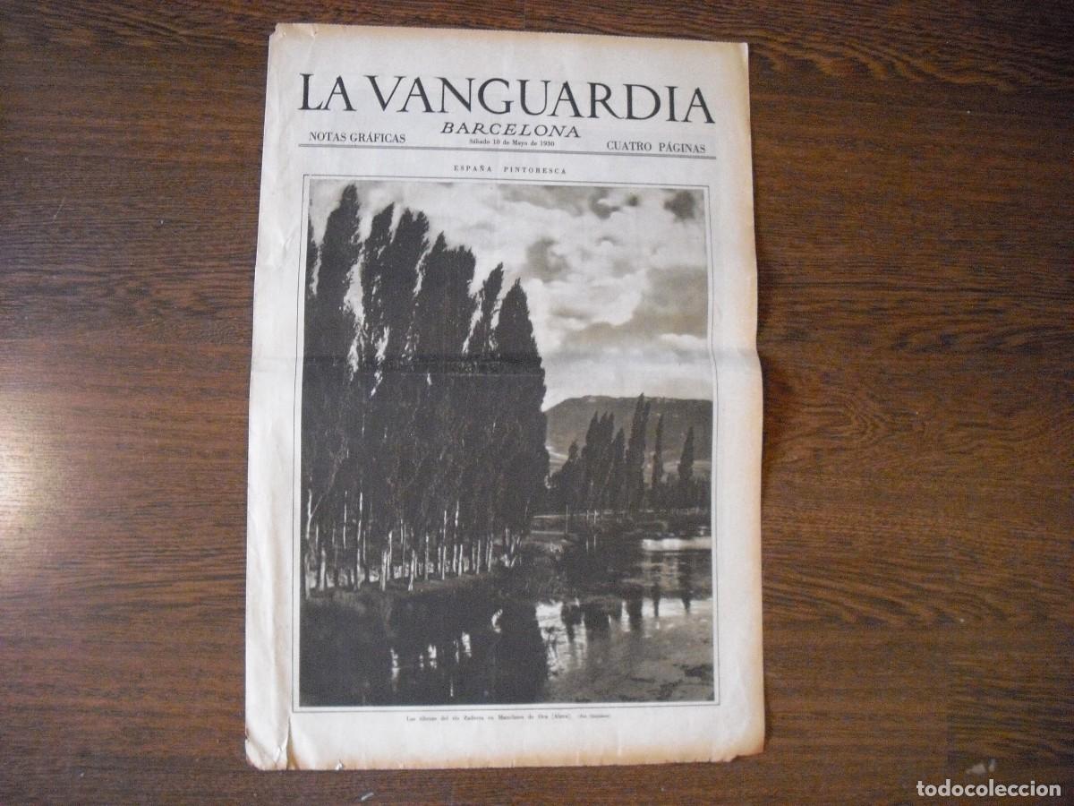 Collezionismo di Riviste e Giornali: LA VANGUARDIA, NOTAS GRAFICAS ,MAYO 1930 4 PAGS. ESPA&Ntilde;A PINTORESCA . RIO ZADORRA ALAVA