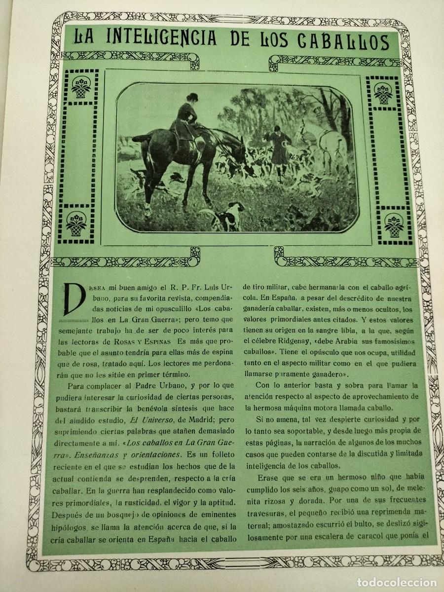 Collection Magazines and Newspapers: LA INTELIGENCIA DE LOS CABALLO INTELIGENCIA CABALLAR REVISTA A&Ntilde;O 1918