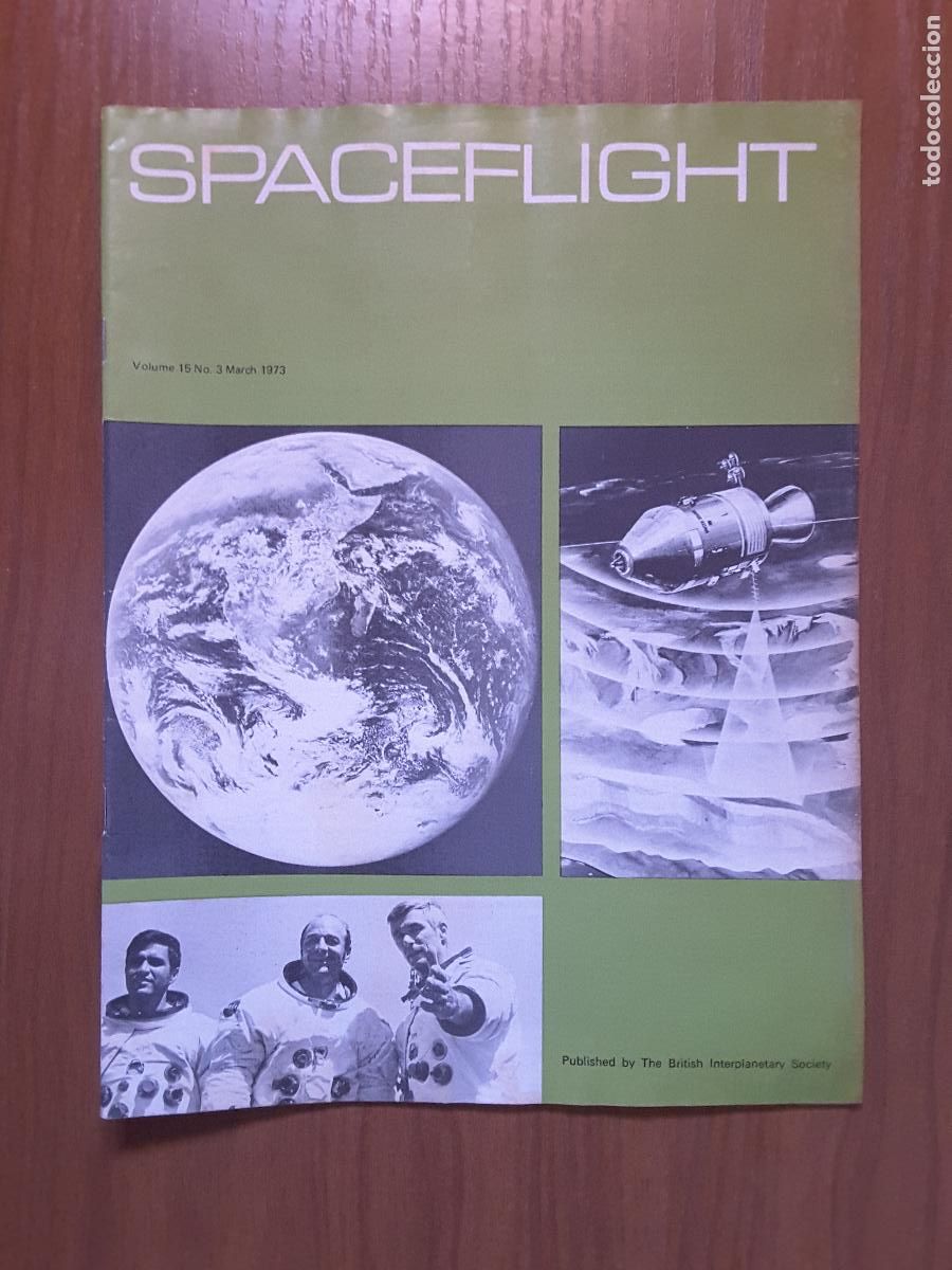 Collezionismo di Riviste e Giornali: Spaceflight Vol. 15 No 3. Revista exploraci&oacute;n del espacio en ingl&eacute;s.
