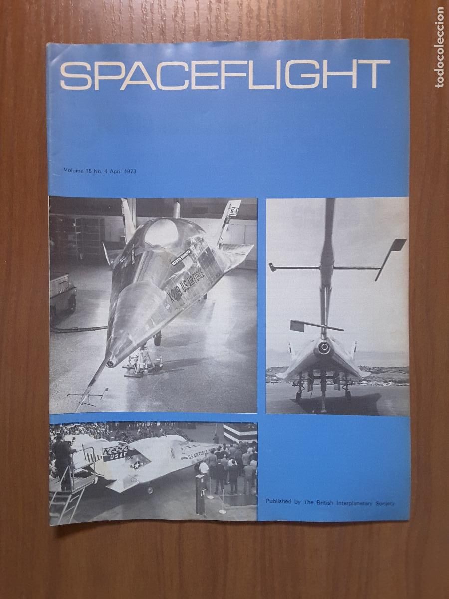 Collectionnisme de Revues et Journaux: Spaceflight Vol. 15 No 4. Revista exploraci&oacute;n del espacio en ingl&eacute;s.