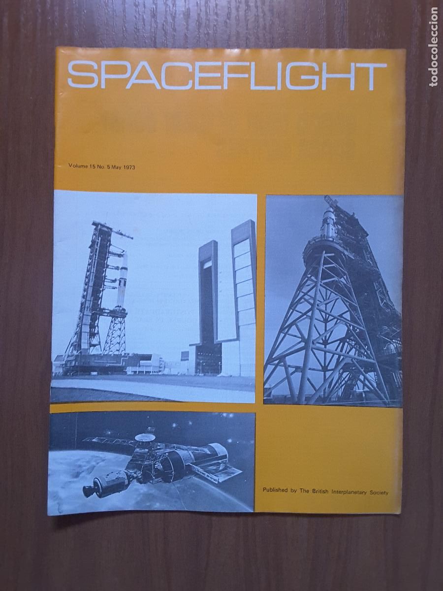 Colecionismo de Revistas e Jornais: Spaceflight Vol. 15 No 5. Revista exploraci&oacute;n del espacio en ingl&eacute;s.