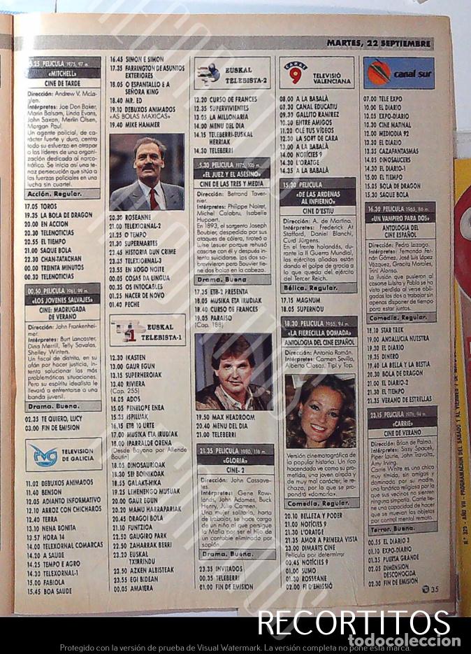 Coleccionismo de Revistas y Peri&oacute;dicos: VICTOR CAMARA PARAISO CARMEN SEVILLA MIKE HAMMER