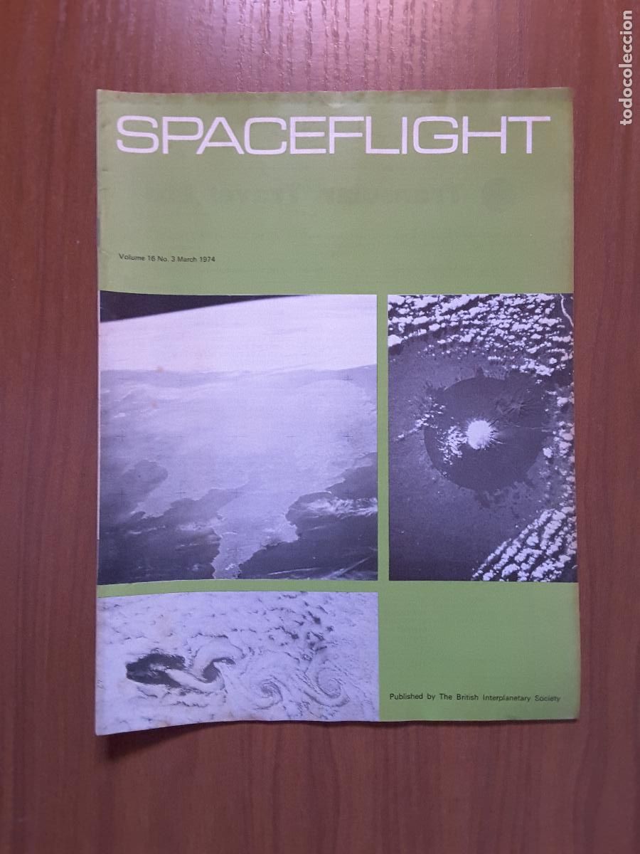 Coleccionismo de revistas y peri&oacute;dicos: Spaceflight Vol. 16 No 3. Revista exploraci&oacute;n del espacio en ingl&eacute;s.