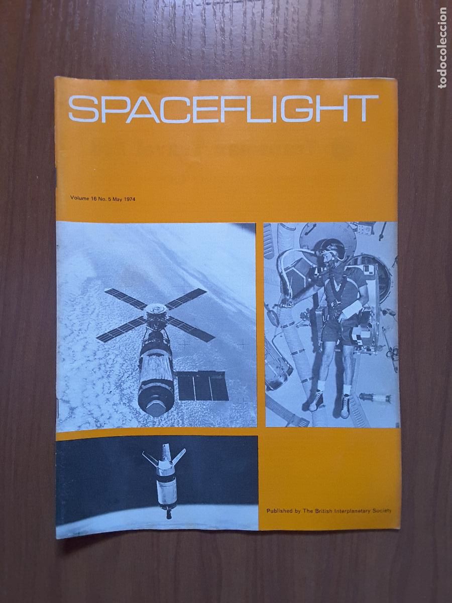 Colecionismo de Revistas e Jornais: Spaceflight Vol. 16 No 5. Revista exploraci&oacute;n del espacio en ingl&eacute;s.