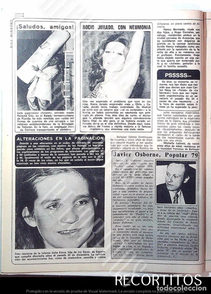 Coleccionismo de Revistas y Peri&oacute;dicos: rocio jurado javier osborne