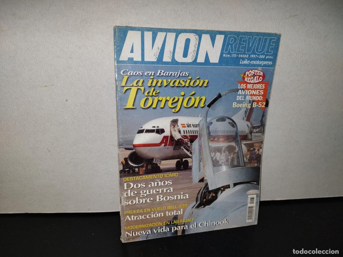 Collezionismo di Riviste e Giornali: 127- REVISTA AVION REVUE. DOS A&Ntilde;OS DE GUERRA SOBRE BOSNIA - NO. 175, ENERO 1997