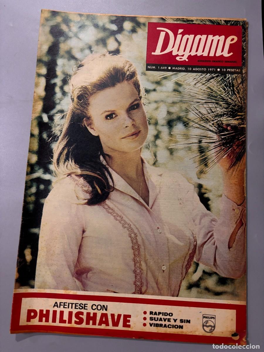 Collection Magazines and Newspapers: REVISTA. D&Iacute;GAME. N&ordm; 1649. AGOSTO 1971. ALFONSO DE BORBON, PRINCIPE A CABALLO. LEER