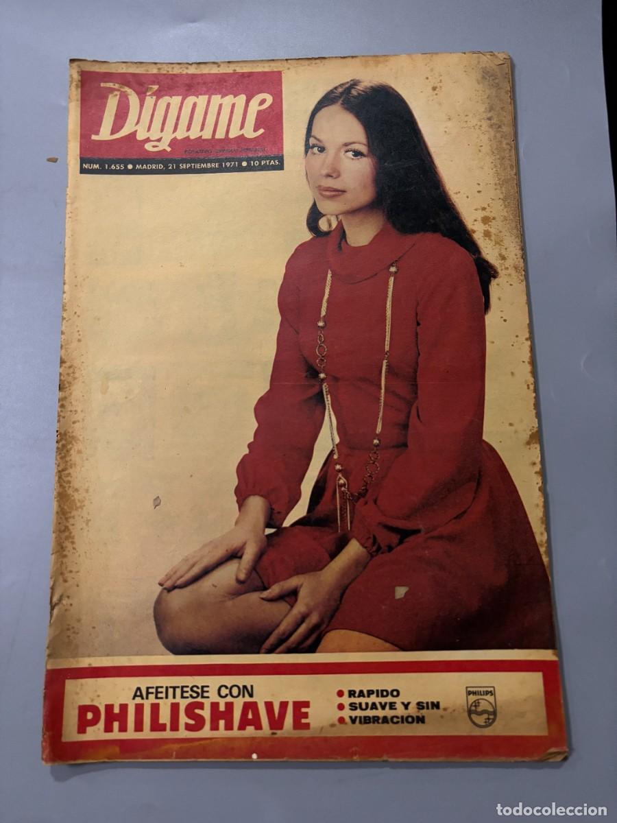 Coleccionismo de revistas y peri&oacute;dicos: REVISTA. D&Iacute;GAME. N&ordm; 1655. SEPTIEMBRE 1971. LAS FIESTAS DE LA MERCED DE BARCELONA. LEER