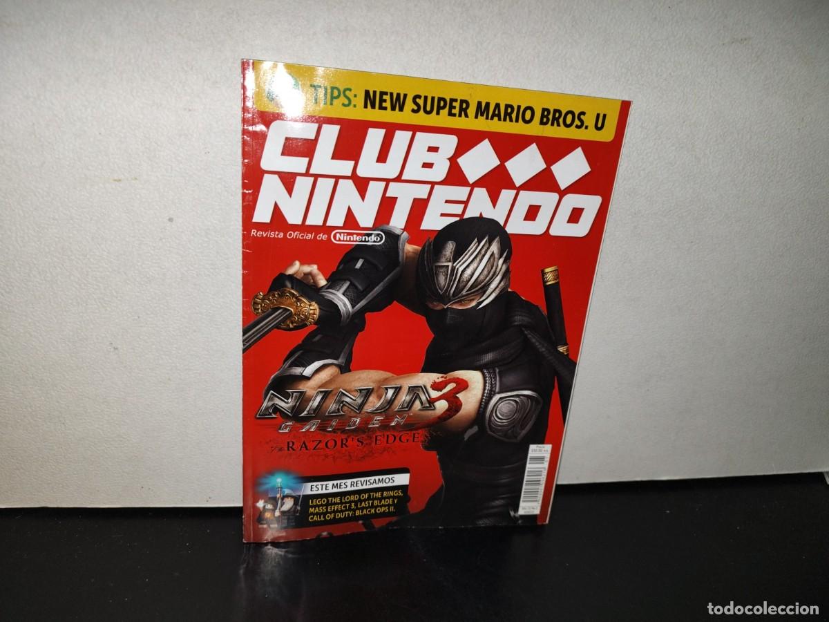 Collezionismo di Riviste e Giornali: 127- REVISTA CLUB NINTENDO. NINJA GAIDEN 3, RAZOR'S EDGE - A&Ntilde;O 22, NO. 1, ENERO 2013