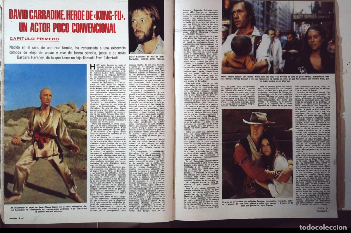 Coleccionismo de Revistas y Peri&oacute;dicos: david carradine kung fu