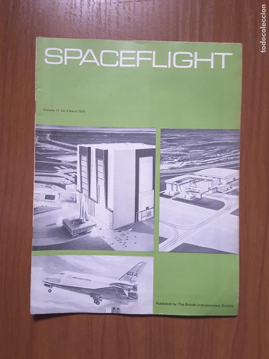 Coleccionismo de revistas y peri&oacute;dicos: Spaceflight Vol. 17 No 3. Revista exploraci&oacute;n del espacio en ingl&eacute;s.