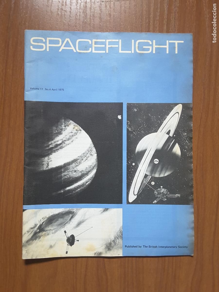 Collectionnisme de Revues et Journaux: Spaceflight Vol. 17 No 4. Revista exploraci&oacute;n del espacio en ingl&eacute;s.