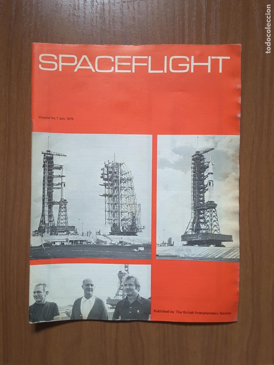 Coleccionismo de revistas y peri&oacute;dicos: Spaceflight Vol. 17 No 7. Revista exploraci&oacute;n del espacio en ingl&eacute;s.