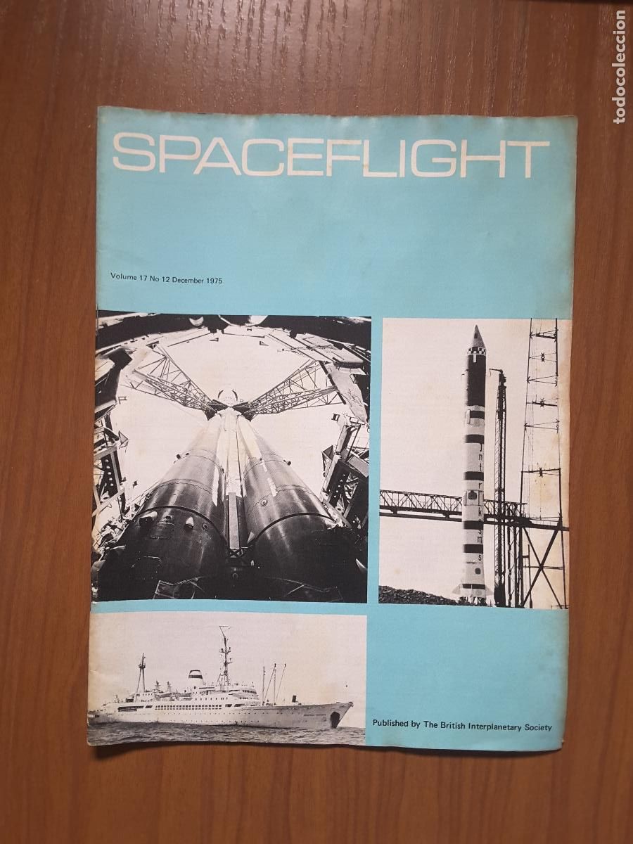 Collezionismo di Riviste e Giornali: Spaceflight Vol. 17 No 12. Revista exploraci&oacute;n del espacio en ingl&eacute;s.