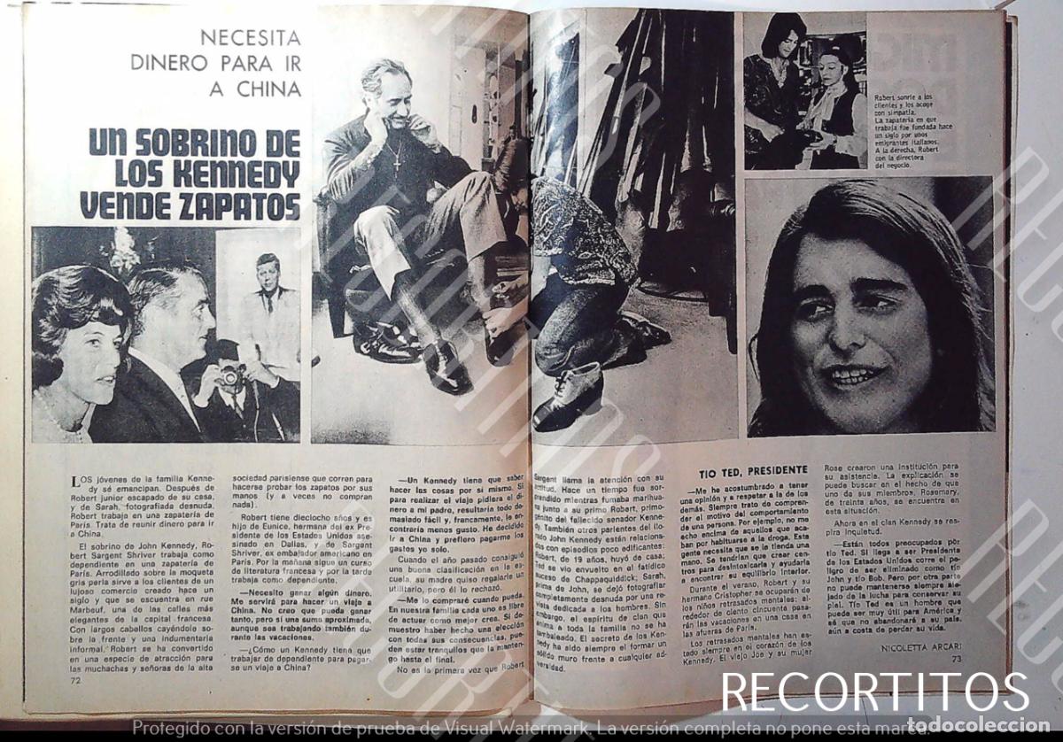 Coleccionismo de Revistas y Peri&oacute;dicos: ROBERT KENNEDY ZAPATERO