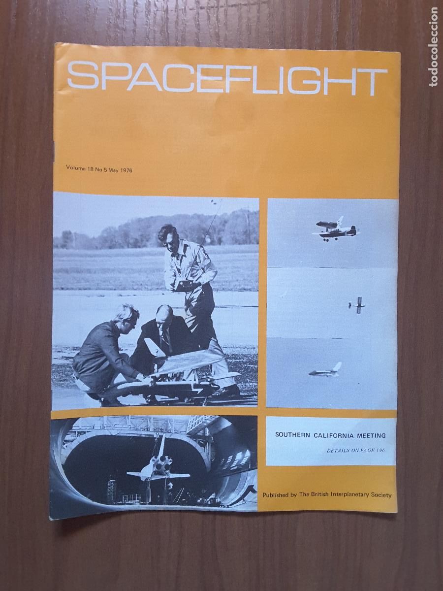 Coleccionismo de revistas y peri&oacute;dicos: Spaceflight Vol. 18 No 5. Revista exploraci&oacute;n del espacio en ingl&eacute;s.