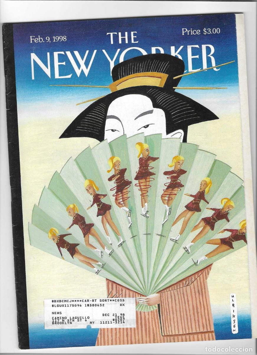 Coleccionismo de revistas y peri&oacute;dicos: the new yorker. 9 febrero 1998