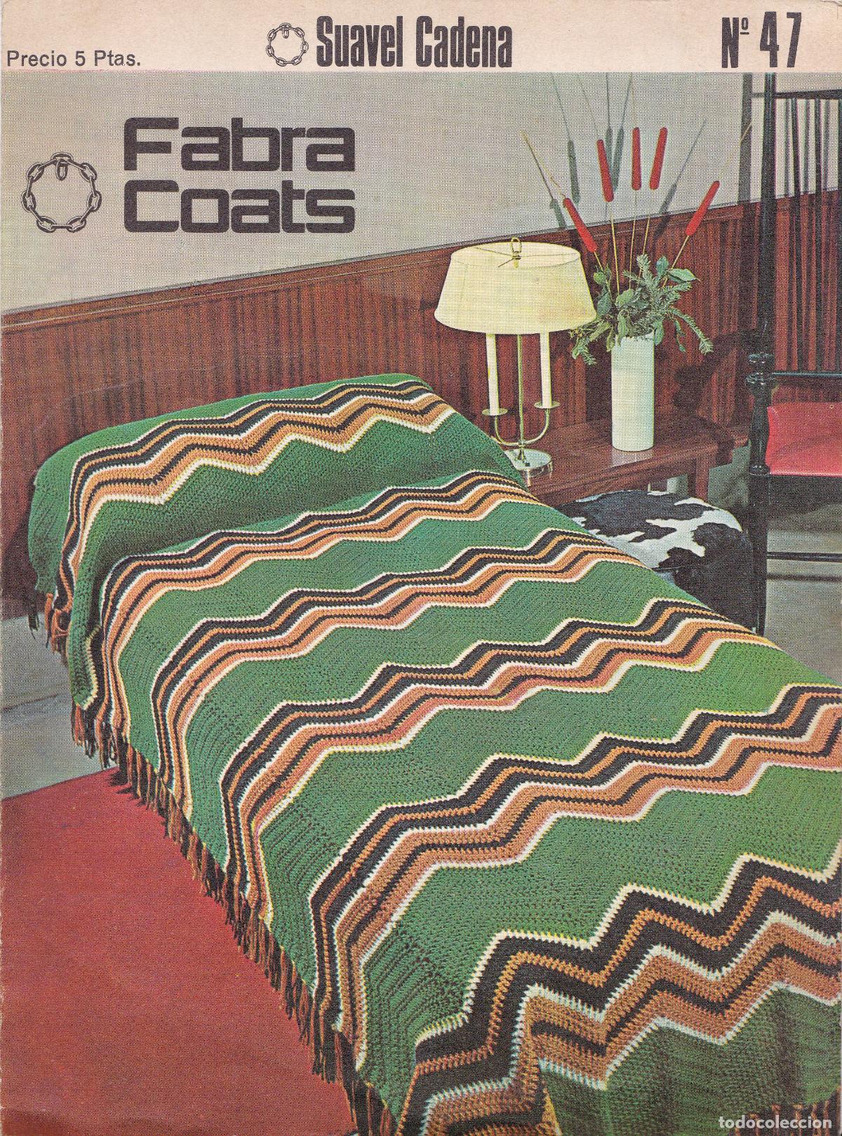 Coleccionismo de revistas y peri&oacute;dicos: 55 REVISTAS FABRA COATS &acute;- LABORES CON LOS DIFERENTES TIPOS DE HILO &ndash; A&Ntilde;OS 70