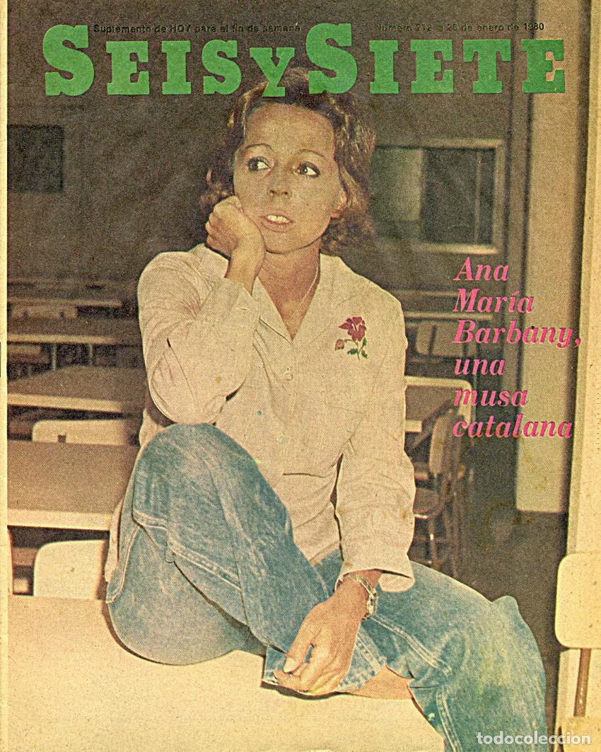 Collectionnisme de Revues et Journaux: Revista Seis y Siete / Extremadura / Diario Hoy (Badajoz) / N.&ordm; 212 - 26 de Enero 1980