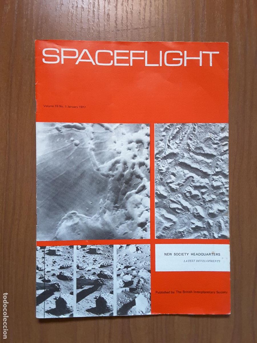 Collezionismo di Riviste e Giornali: Spaceflight Vol. 19 No 1. Revista exploraci&oacute;n del espacio en ingl&eacute;s.