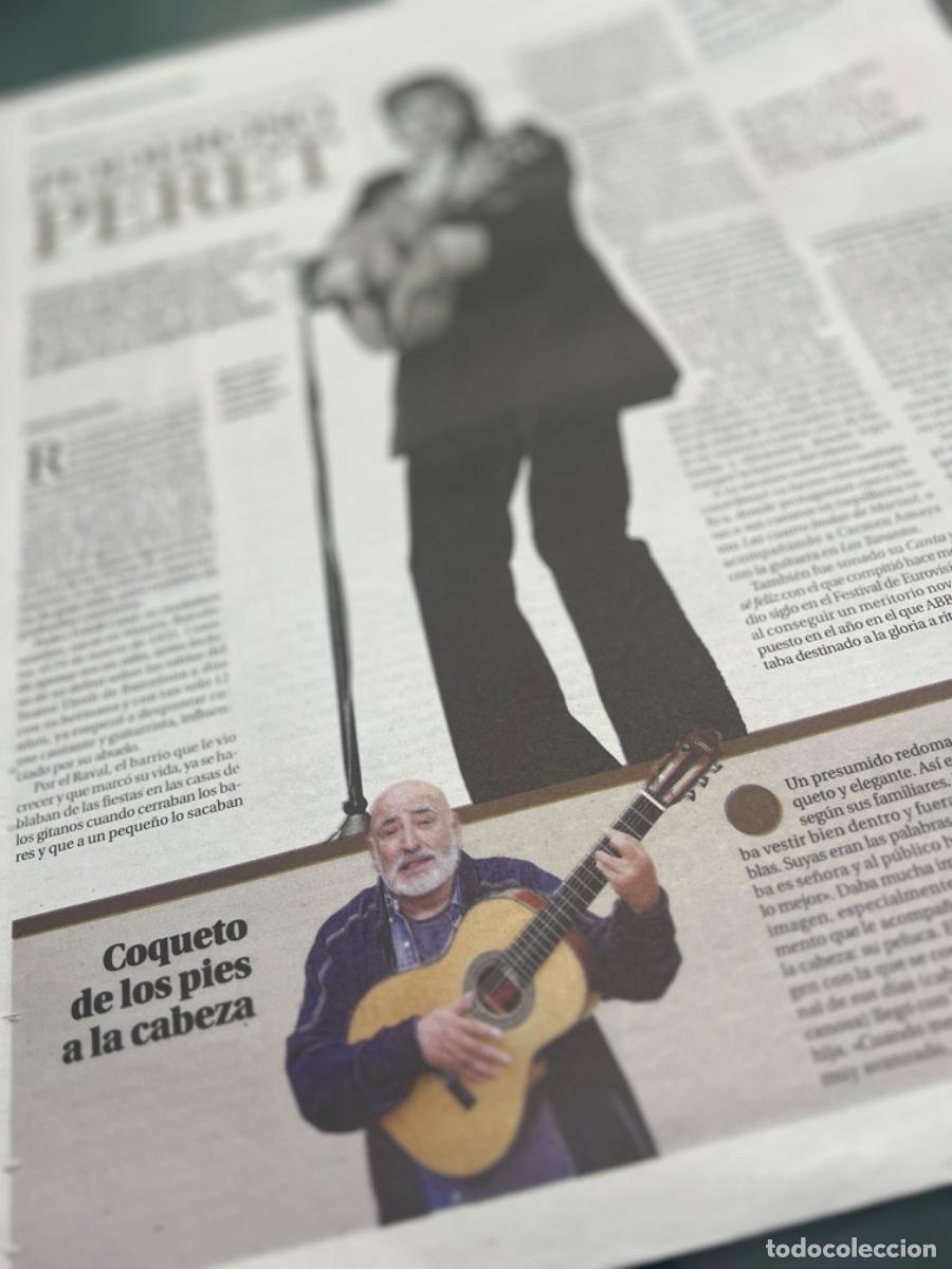 Coleccionismo de Revistas y Peri&oacute;dicos: PERET. Art&iacute;culo prensa sobre el m&uacute;sico creador de la rumba catalana.