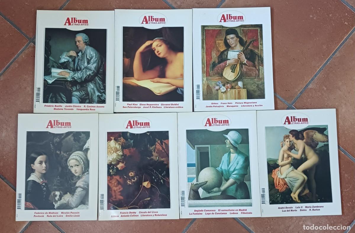Collectionnisme de Revues et Journaux: Revista ALBUM. Letras-artes. Lote siete n&uacute;meros: 37, 38, 39, 40, 41, 42, 44
