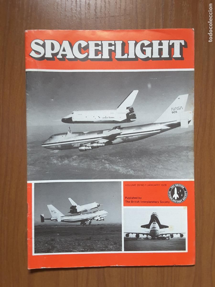 Collectionnisme de Revues et Journaux: Spaceflight Vol. 20 No 1. Revista exploraci&oacute;n del espacio en ingl&eacute;s.