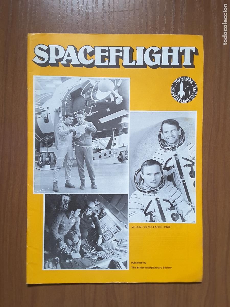 Collectionnisme de Revues et Journaux: Spaceflight Vol. 20 No 4. Revista exploraci&oacute;n del espacio en ingl&eacute;s.
