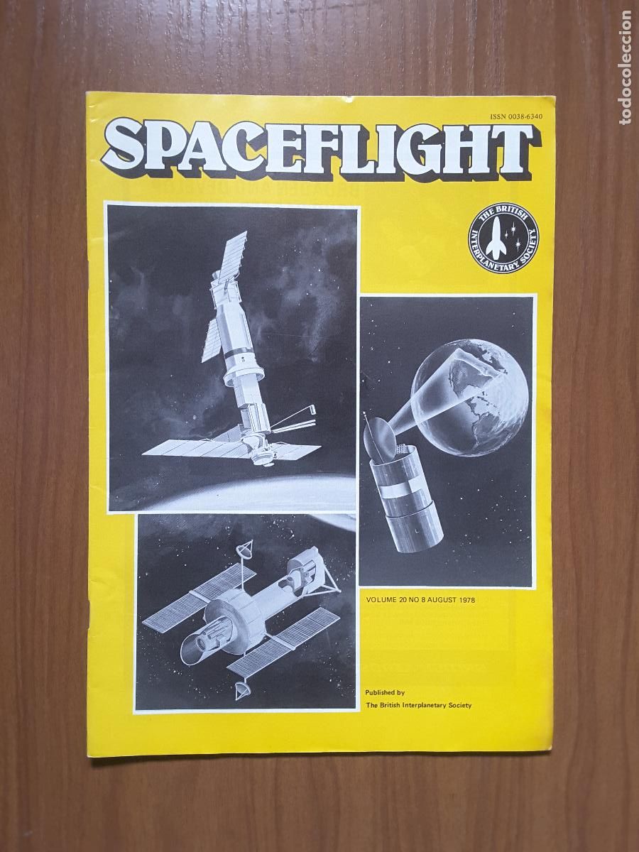 Collezionismo di Riviste e Giornali: Spaceflight Vol. 20 No 8. Revista exploraci&oacute;n del espacio en ingl&eacute;s.