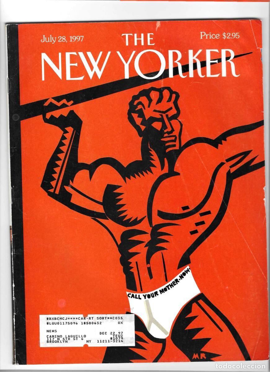Coleccionismo de revistas y peri&oacute;dicos: the new yorker. 28 julio 1997