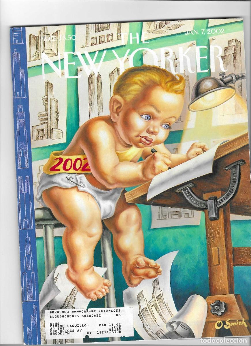 Coleccionismo de revistas y peri&oacute;dicos: the new yorker. 7 enero 2002
