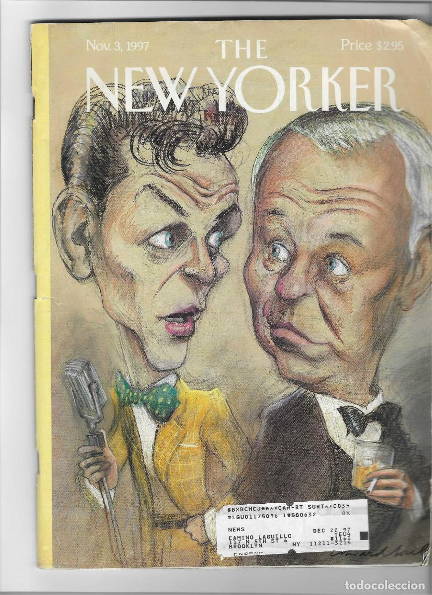 Coleccionismo de revistas y peri&oacute;dicos: the new yorker. 3 noviembre 1997