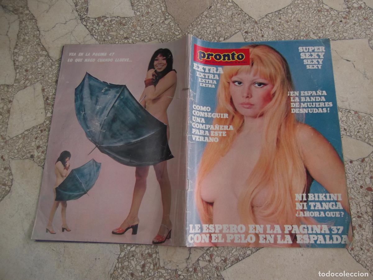 Coleccionismo de revistas y peri&oacute;dicos: pronto extra n&ordm; 1, erotica espa&ntilde;ola, ni bikini ni tanga, la banda de mujeres desnudas, super sexy,