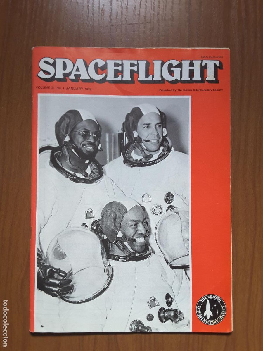 Coleccionismo de revistas y peri&oacute;dicos: Spaceflight Vol. 21 No 1. Revista exploraci&oacute;n del espacio en ingl&eacute;s.
