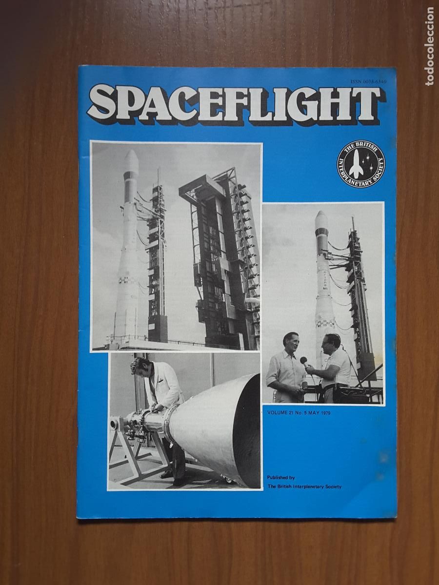 Collection Magazines and Newspapers: Spaceflight Vol. 21 No 5. Revista exploraci&oacute;n del espacio en ingl&eacute;s.