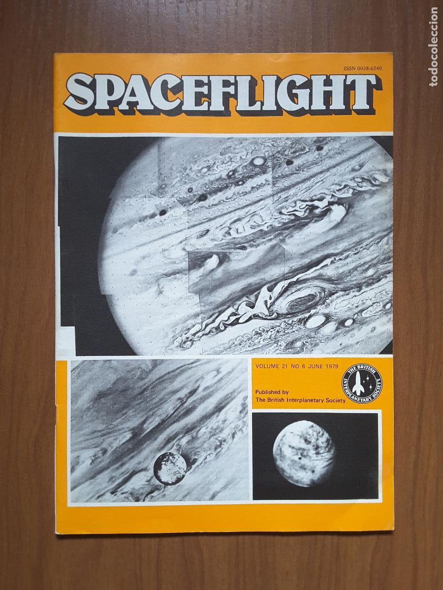 Collection Magazines and Newspapers: Spaceflight Vol. 21 No 6. Revista exploraci&oacute;n del espacio en ingl&eacute;s.