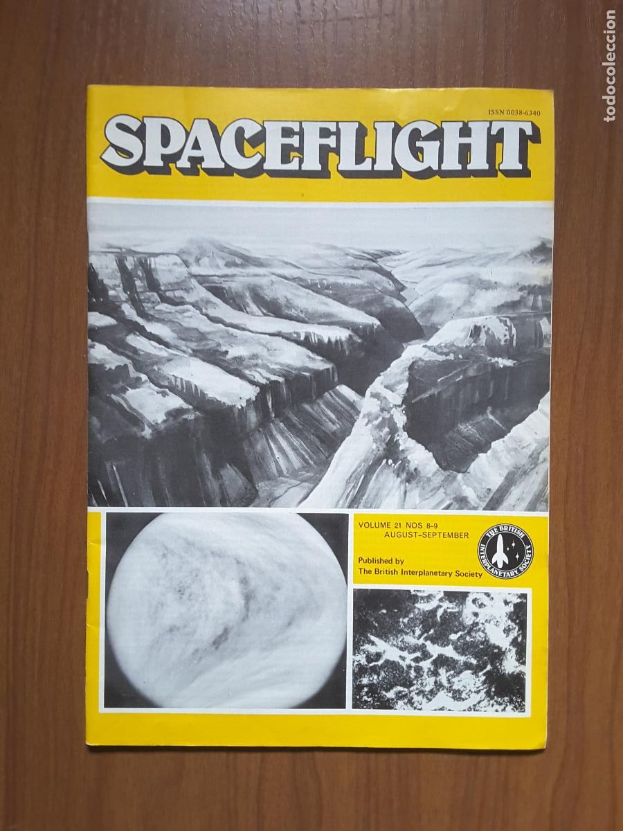 Coleccionismo de Revistas y Peri&oacute;dicos: Spaceflight Vol. 21 No 8/9 - Revista exploraci&oacute;n del espacio en ingl&eacute;s.
