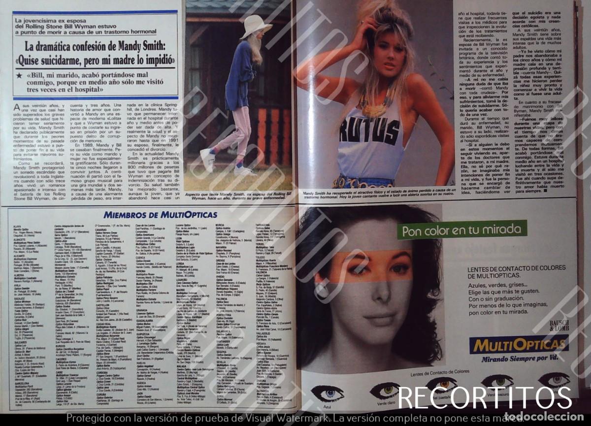 Coleccionismo de Revistas y Peri&oacute;dicos: mandy smith bill wyman the rolling stones