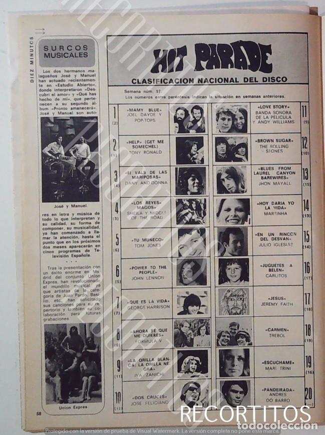 Coleccionismo de Revistas y Peri&oacute;dicos: SHEILA Y MIDDLE OF THE ROAD MARTINHA MARI TRINI JHON MAYALL THE ROLLING STONES
