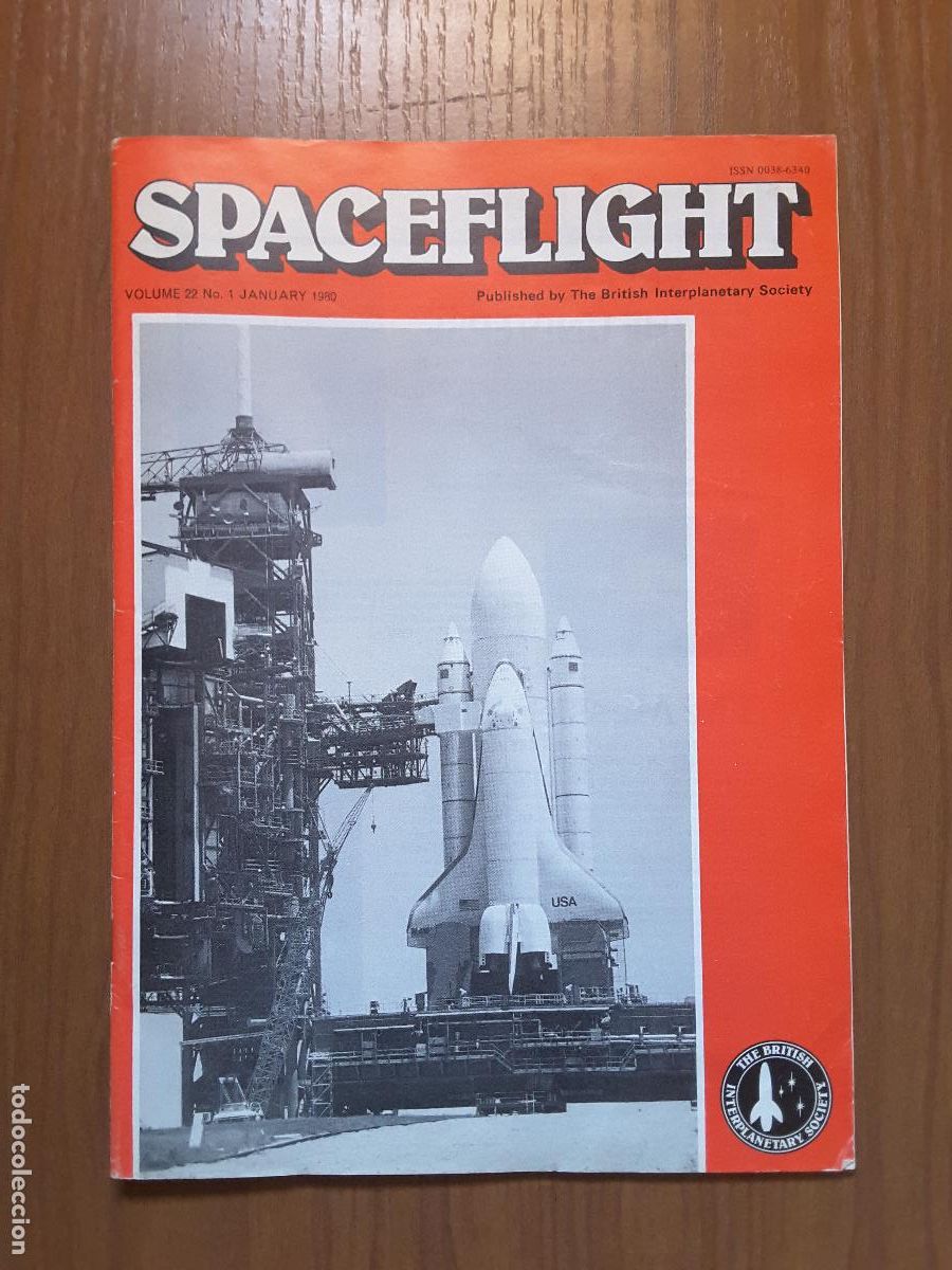 Coleccionismo de revistas y peri&oacute;dicos: Spaceflight Vol. 22 No 1 - Revista exploraci&oacute;n del espacio en ingl&eacute;s.