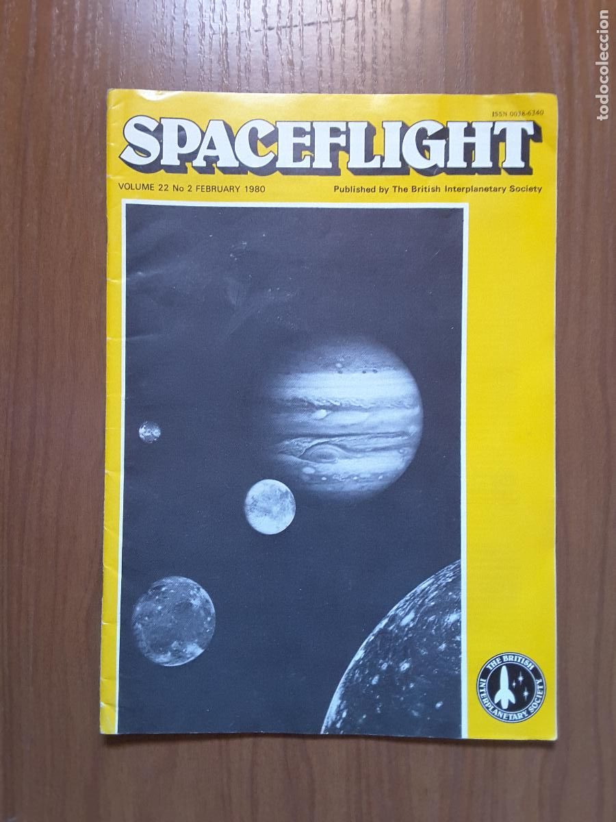 Coleccionismo de revistas y peri&oacute;dicos: Spaceflight Vol. 22 No 2 - Revista exploraci&oacute;n del espacio en ingl&eacute;s.