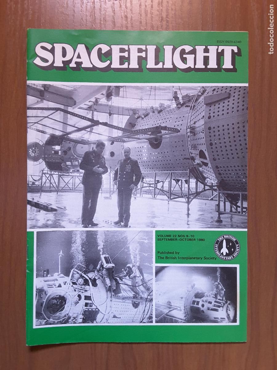 Coleccionismo de revistas y peri&oacute;dicos: Spaceflight Vol. 22 No 9/10 - Revista exploraci&oacute;n del espacio en ingl&eacute;s.