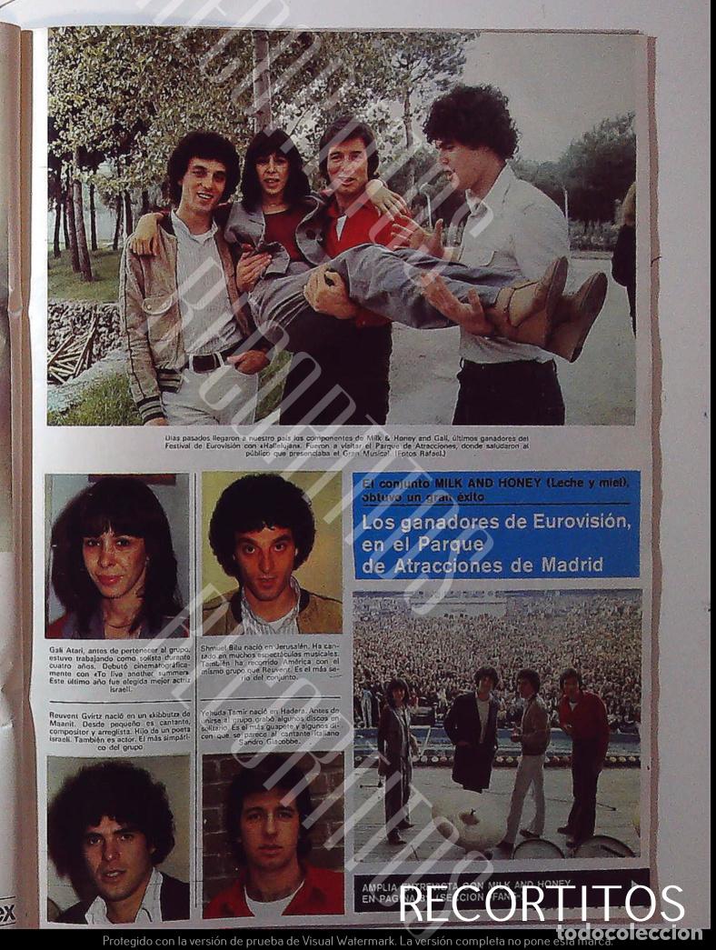 Coleccionismo de Revistas y Peri&oacute;dicos: MILK AND HONEY EUROVISION