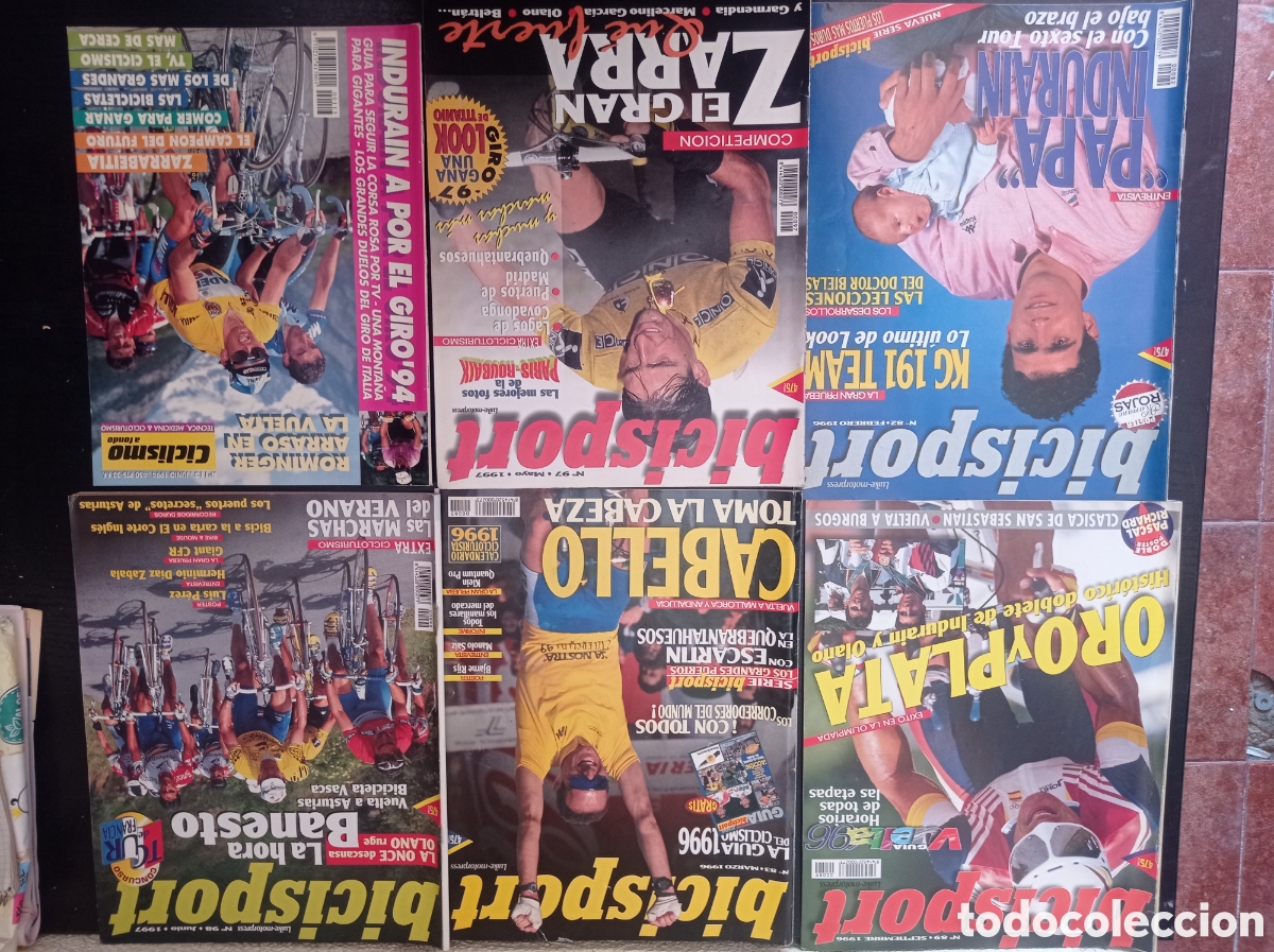 Coleccionismo de Revistas y Peri&oacute;dicos: Revista Ciclismo ,Bicisport y cicloturismo