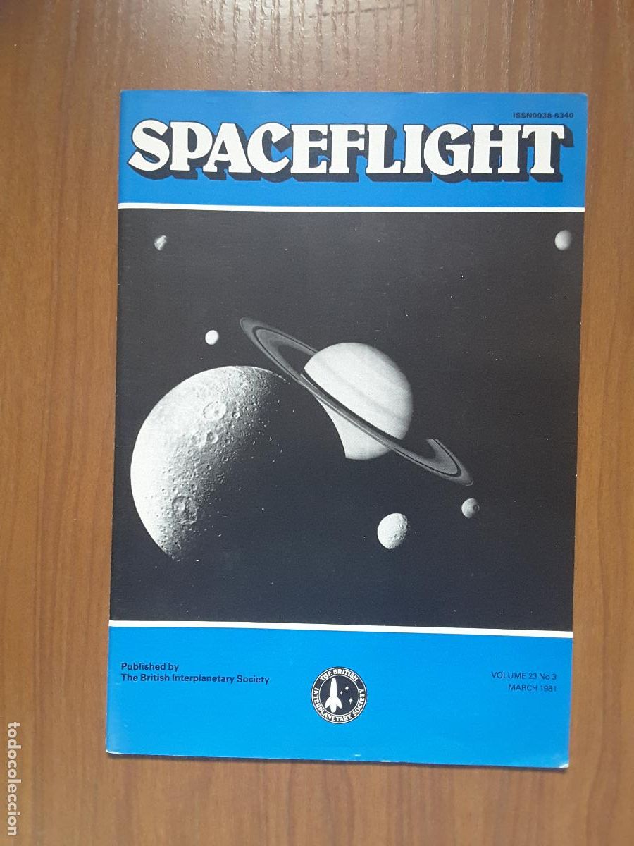 Coleccionismo de revistas y peri&oacute;dicos: Spaceflight Vol. 23 No 3 - Revista exploraci&oacute;n del espacio en ingl&eacute;s.
