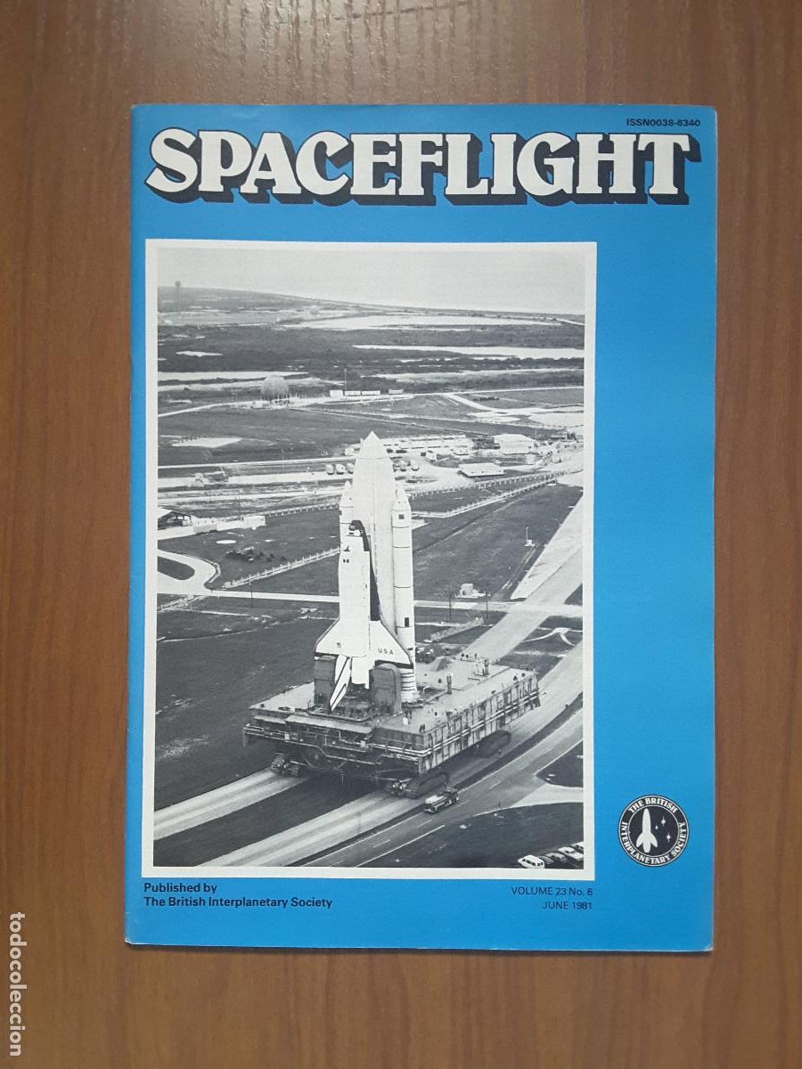 Coleccionismo de revistas y peri&oacute;dicos: Spaceflight Vol. 23 No 6 - Revista exploraci&oacute;n del espacio en ingl&eacute;s.