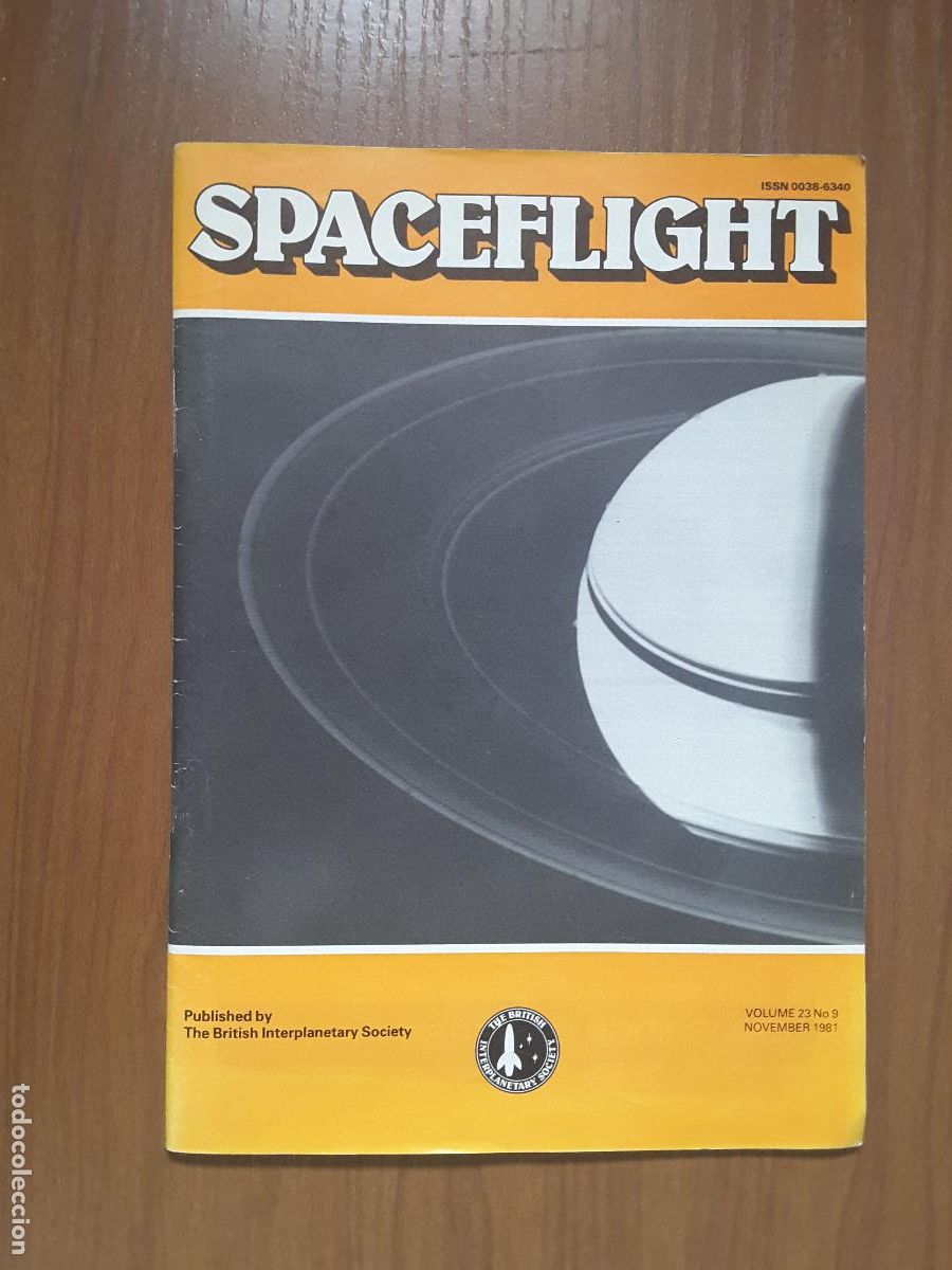 Coleccionismo de revistas y peri&oacute;dicos: Spaceflight Vol. 23 No 9 - Revista exploraci&oacute;n del espacio en ingl&eacute;s.