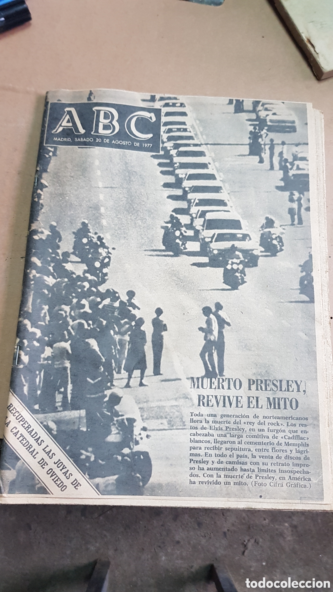Coleccionismo de Revistas y Peri&oacute;dicos: Per&iacute;odo antiguo ABC a&ntilde;o 1977